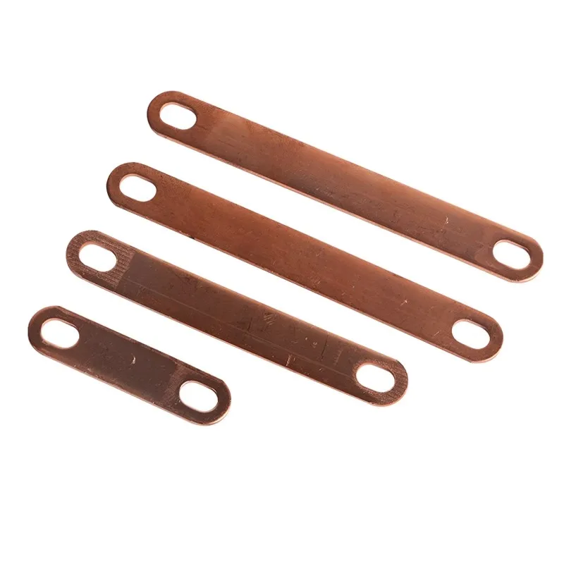 

Copper connection plate thickened lithium battery overcurrent plate width 8mm 9mm 10mm 12mm