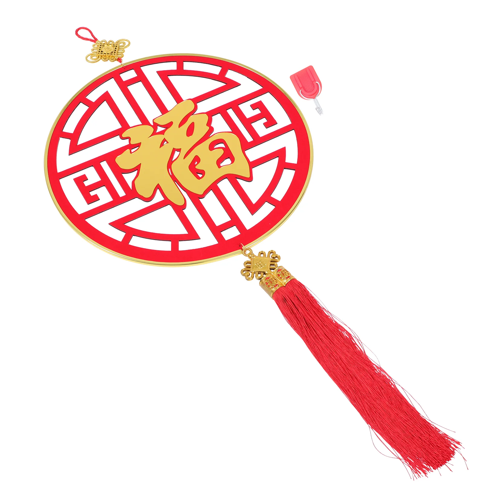 

1Set Chinese New Year Household Wooden Pendant Creative Spring Festival Pendant