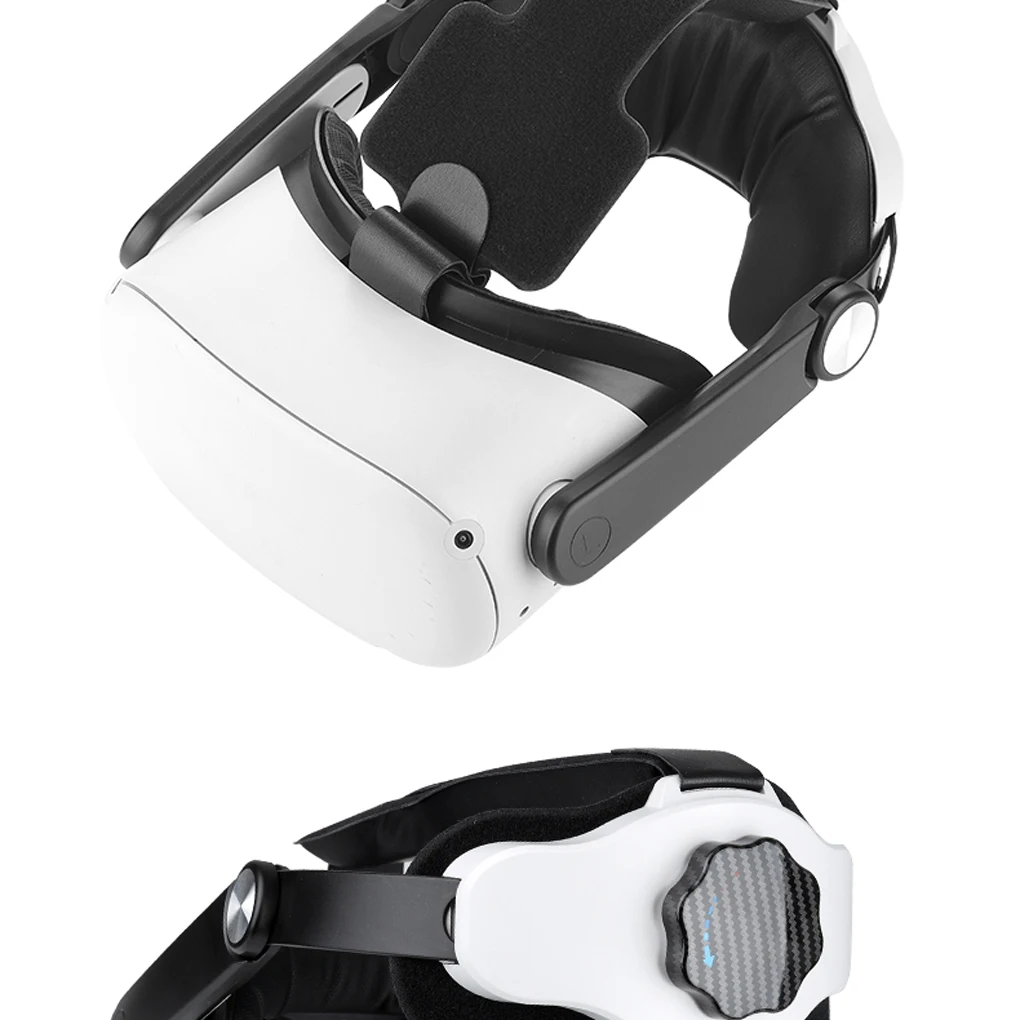 

Elite Head Strap For Oculus Quest 2 VR Accessories Stable Adjustable Sponge Headband Virtual Reality Helmet Gaming Supplies