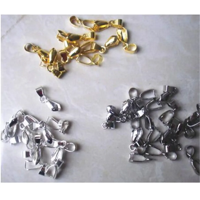 500 шт./упаковка, металлические застежки для ювелирных изделий, 16 мм, 18 мм