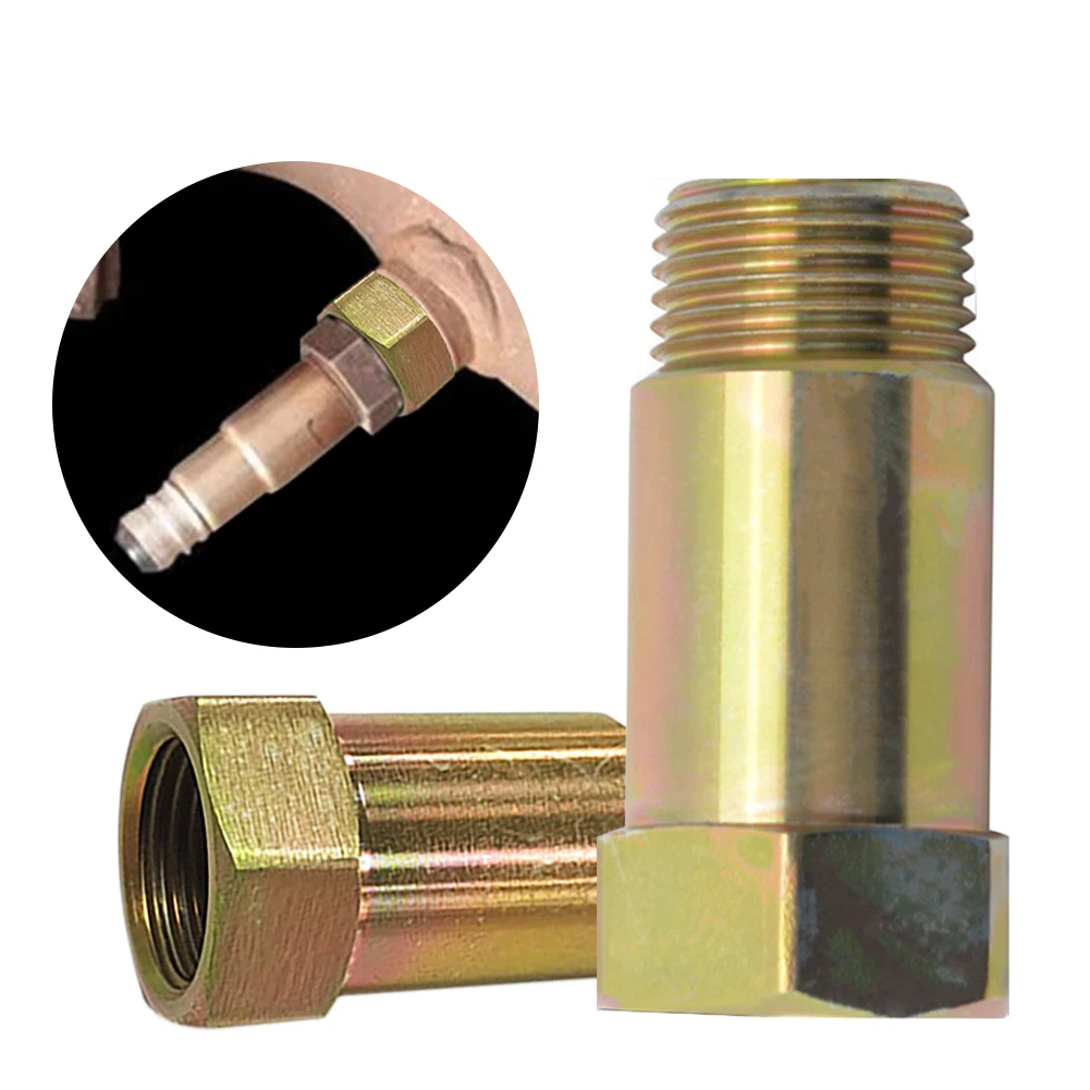 

Universal M18x1.5 O2 Oxygen Sensor 18mm Bung Test Pipe Extension Extender Oxygen Sensor Adapter Car Accessories Dropshipping