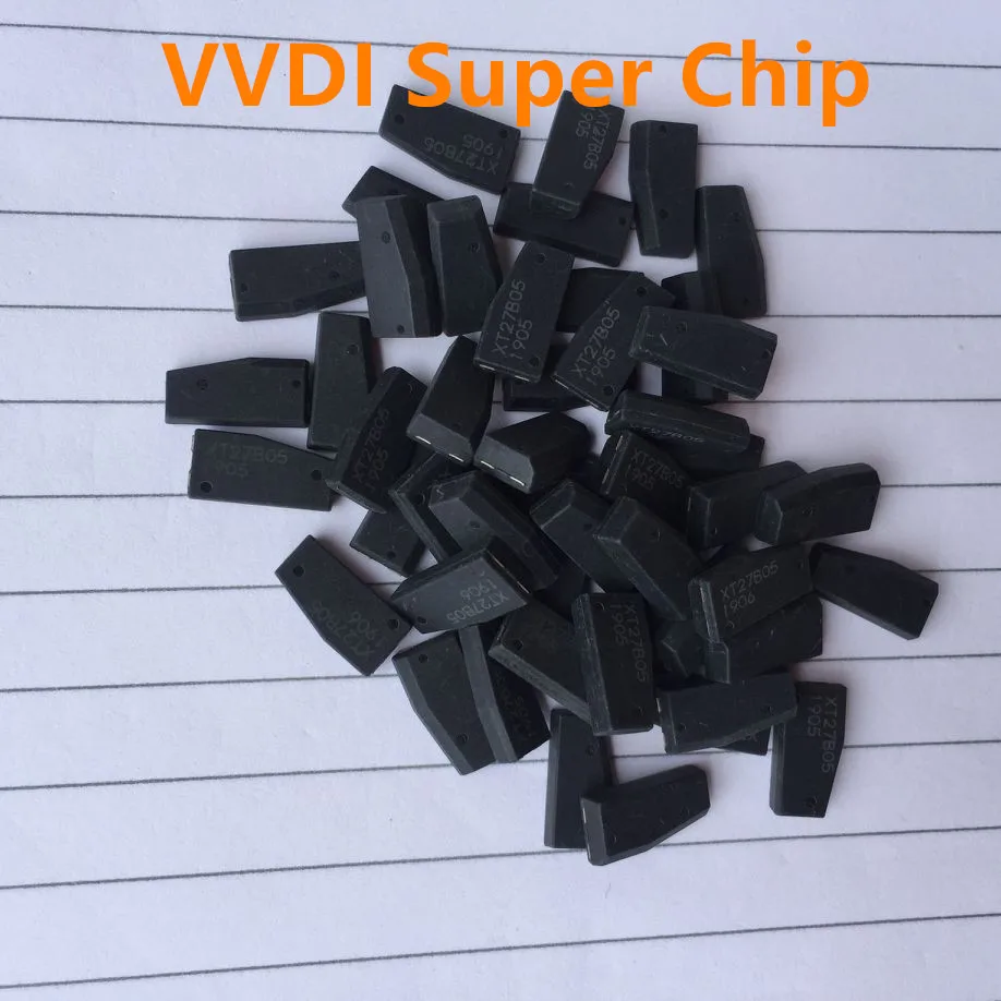 

Оригинальный транспондер Xhose VDI Super Chip XT27A66 XT27C75 1907 для 46/47/48/4C/4D/4C/4E/8A/8C/8E для VVDI Key Tool, 10 шт.