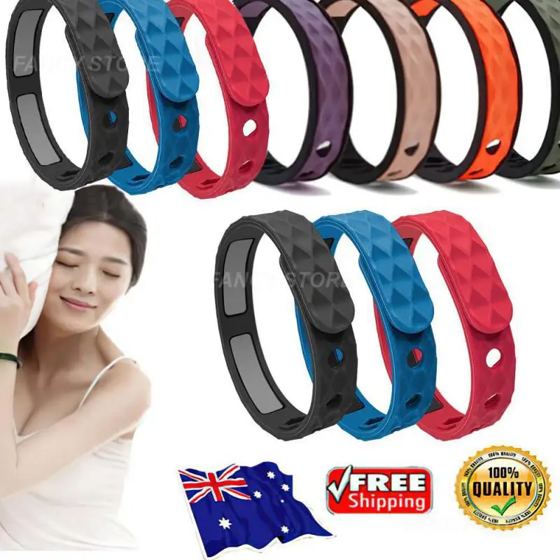 Антистатический Силиконовый браслет с орнаментом 1-4 шт.