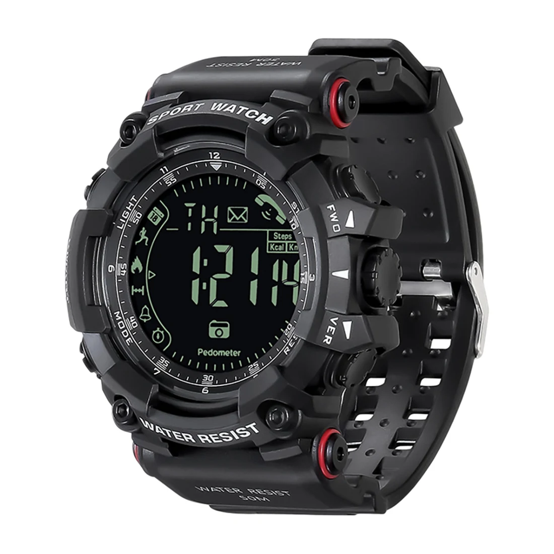 

Мужские спортивные умные аналоговые наручные часы, цифровые водонепроницаемые Bluetooth часы, умные часы для фитнеса