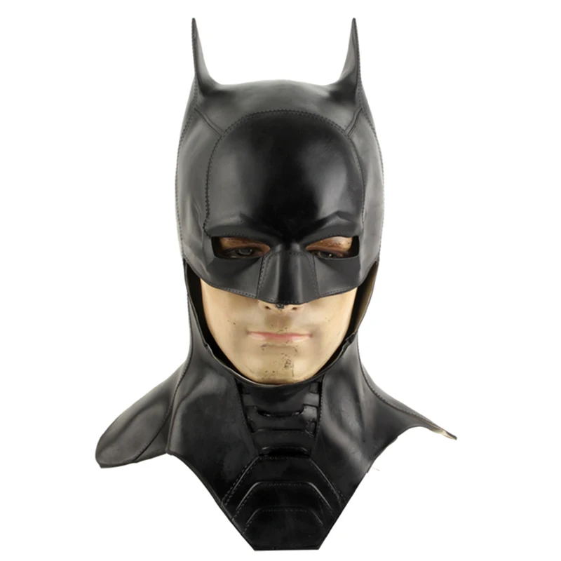 Супергерой фильм Брюс Уэйн Маска Косплей латексные аксессуары для Хэллоуина |