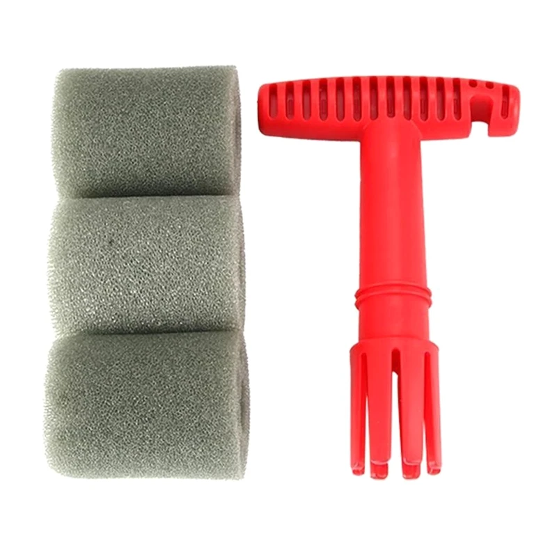 

Nut & Wheel Cleaning Brush for w/ for T Shape Handle Car Detailing Brush Car Whe