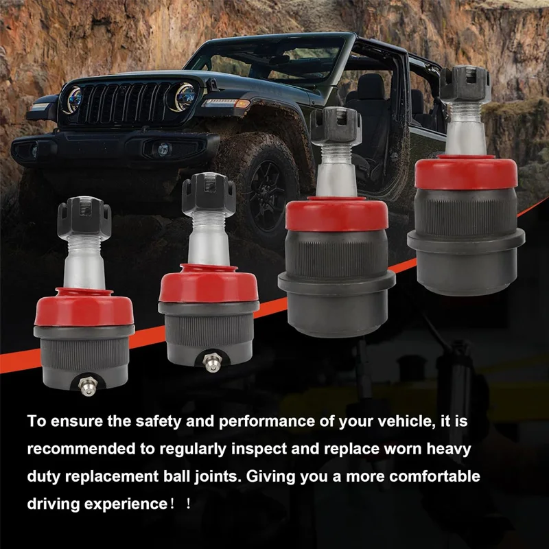 10626 Шаровые шарниры для тяжелых условий эксплуатации совместимые с Jeep Wrangler JK
