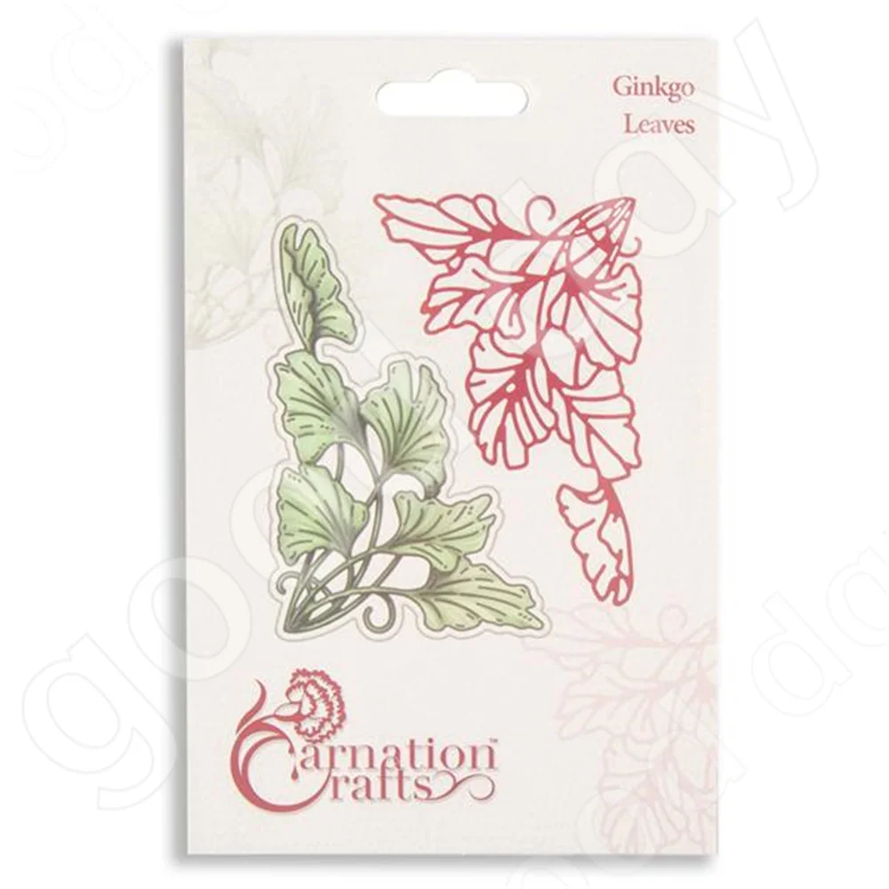 

Ginkgo Leaves 2022 New Metal Cutting Dies Scrapbook Diary Decoration Stencil Embossing Template Diy Greeting Card Handmade