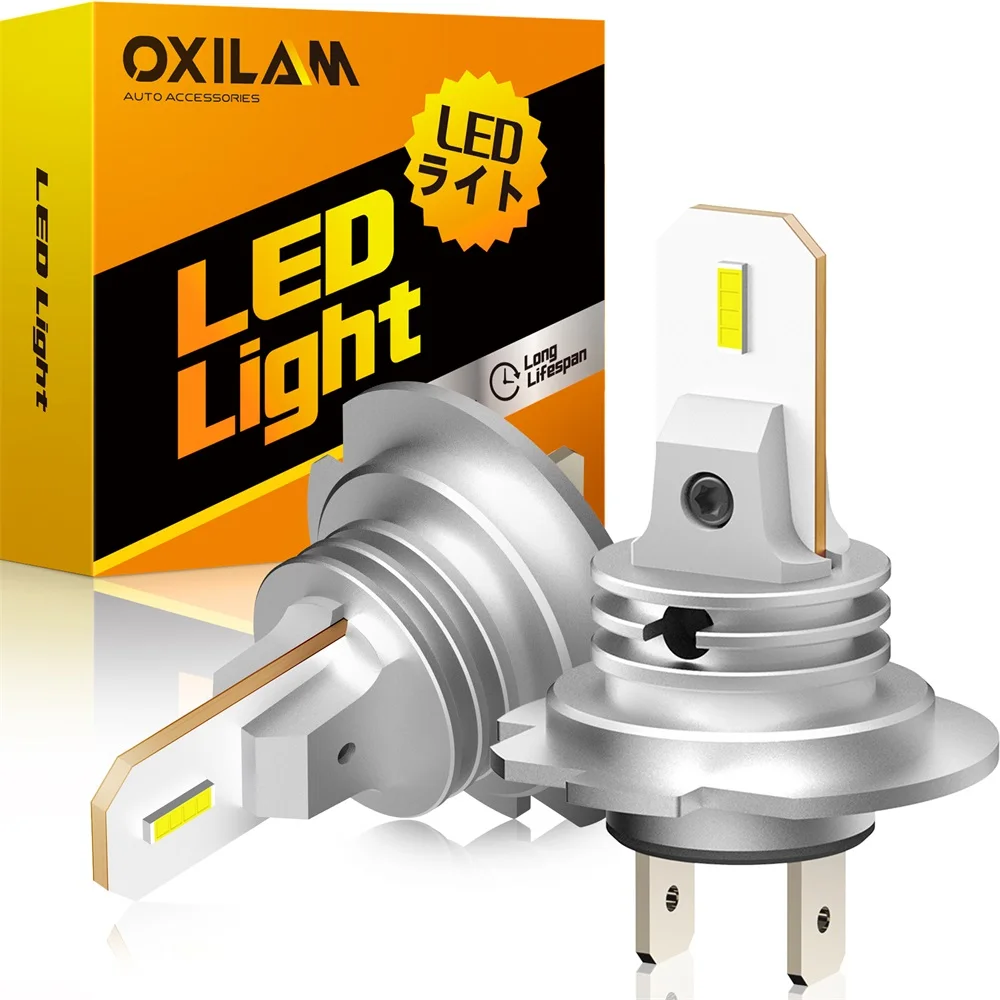 

OXILAM 2X светодиодный H7 H8 H11 H16 H3 H10 9006 HB4 PSX24W 5202 Противотуманные фары 6500K светодиодсветильник фары 60 Вт 360 лм безвентиляторные Беспроводные Мини-фары