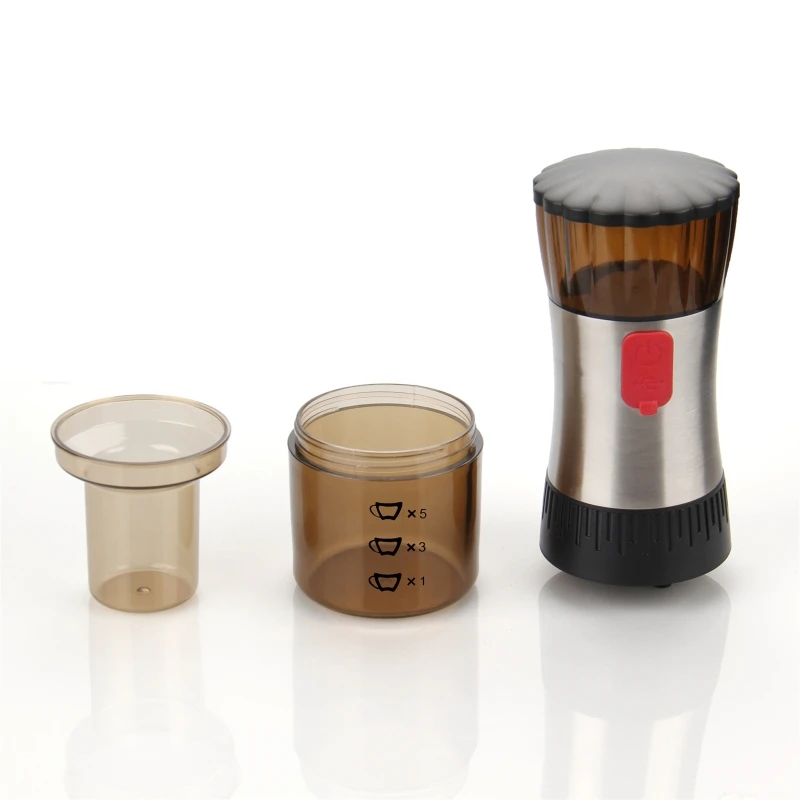 Обновленная портативная электрическая кофемолка с регулируемой зарядкой от USB