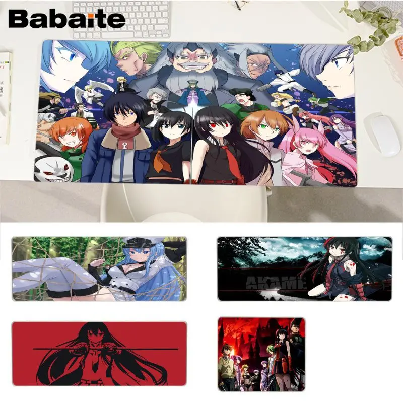 

Akame Ga Kill Anime Hot Sales large gaming mousepad L XL XXL gamer mouse pad Size for Cs Go LOL Game Player PC Computer Laptop
