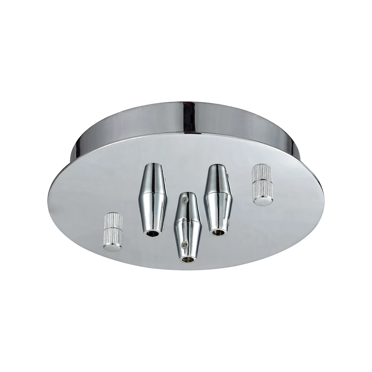 

Pendant Options 3 Light Small Round Canopy in Polished Chrome