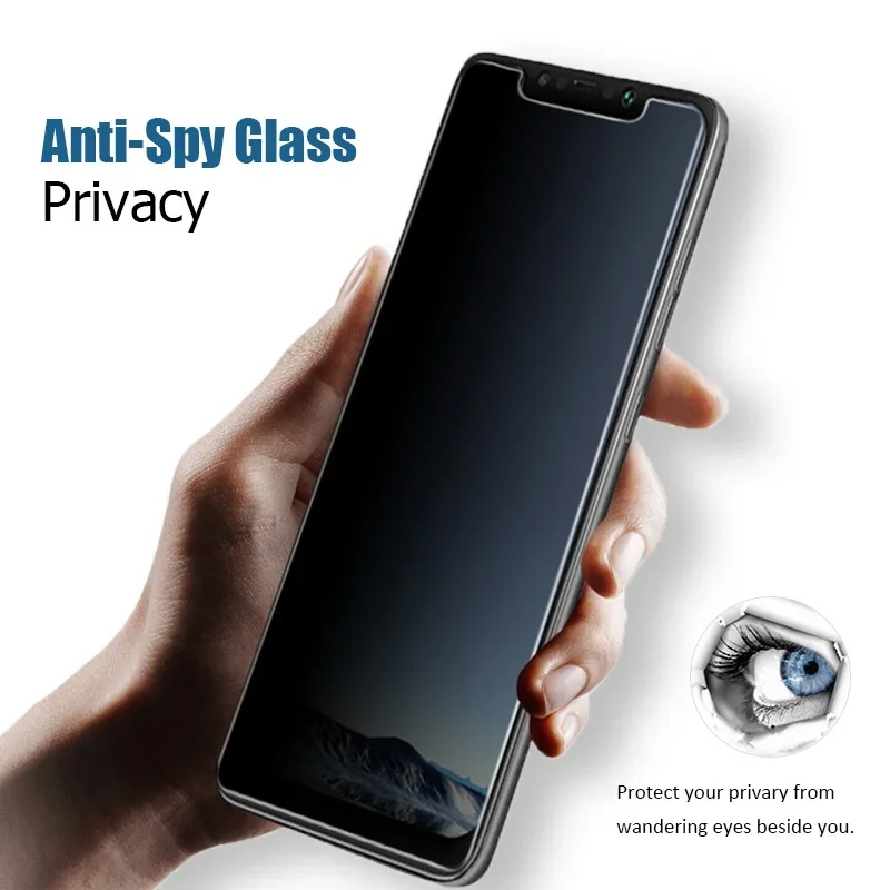Противошпионское искусственное стекло для realme q2 pro q2i чехол из закаленного стекла