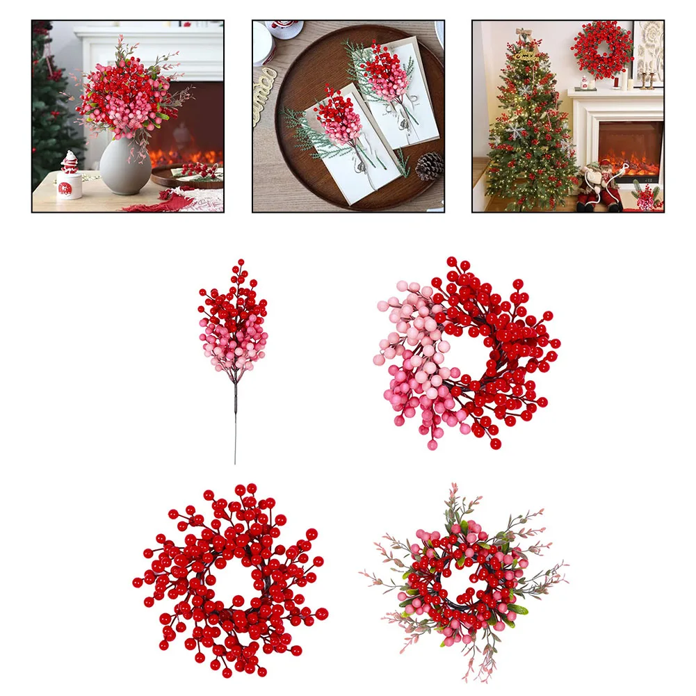 Украшения для дерева ко Дню святого Валентина Искусственные красные розовые