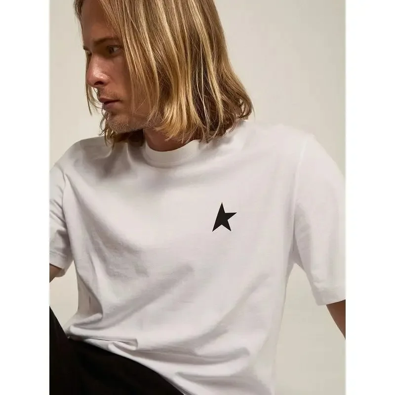 Повседневная летняя футбольная футболка для мужчин и женщин с круглым вырезом