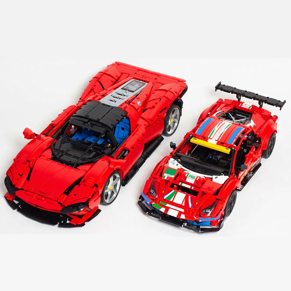 

2022 NEW 3778PCS Technical Ferraried Daytona SP3 Supercar Model FIT 42143 42125 Building Block Toys for Boys Girls Birthday Gift