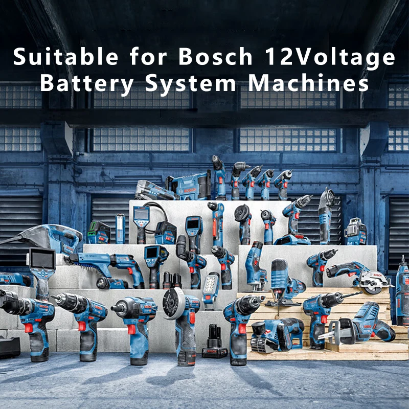 Vashdi для Bosch 12В 18В аккумулятор GSR GSB GBH GDR электрические дрели отвертки Сменное