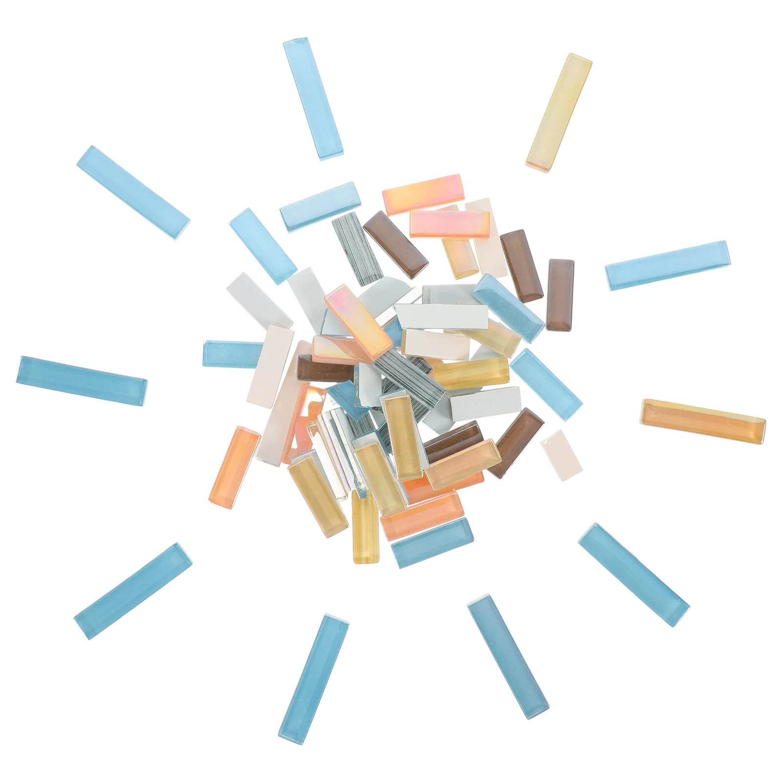 

2 Bags Aldult Student Jewellery Colored Mosaic Tiles Supplies For Craft Projects