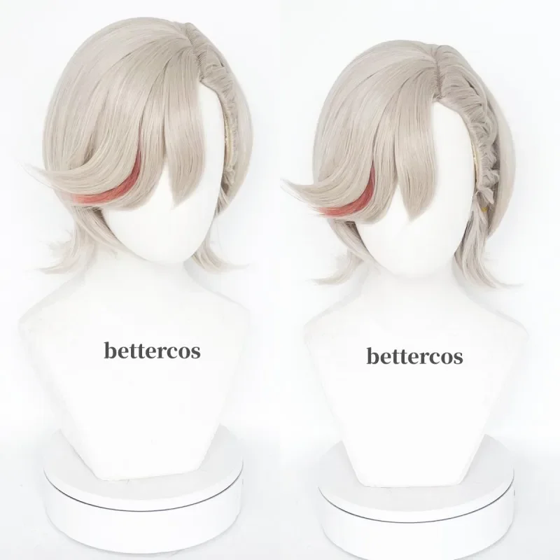 Lyney косплей парик ударопрочный Фонтейн аниме термостойкие синтетические парики