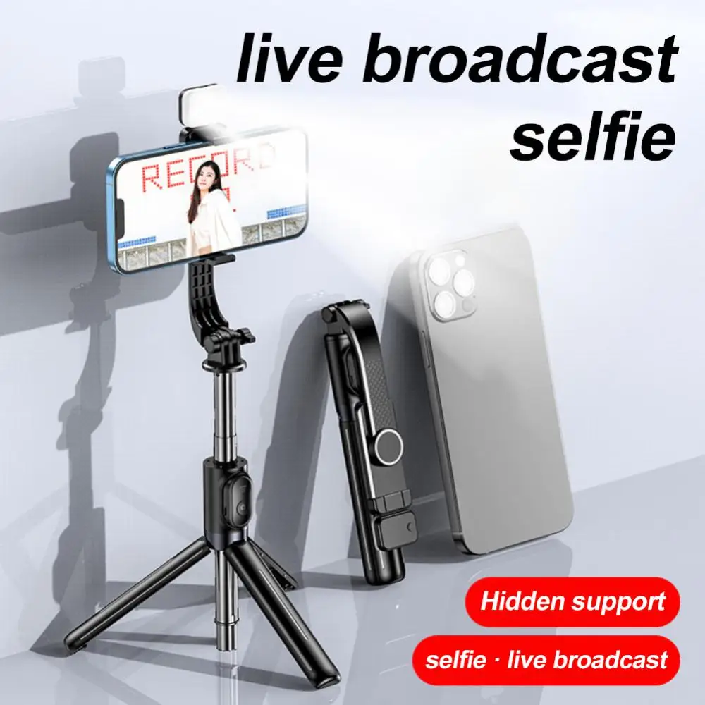 

Universal Smartphone Mount Camera Photography Live Tripod Aluminum Telescopic Photo Holder Top Sale Portable Selfie Stick Tiktok
