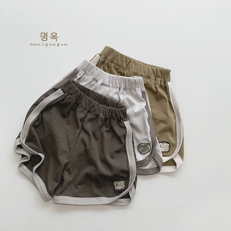 Детские вязаные короткие брюки HZMY Новинка лета повседневные уличные модные