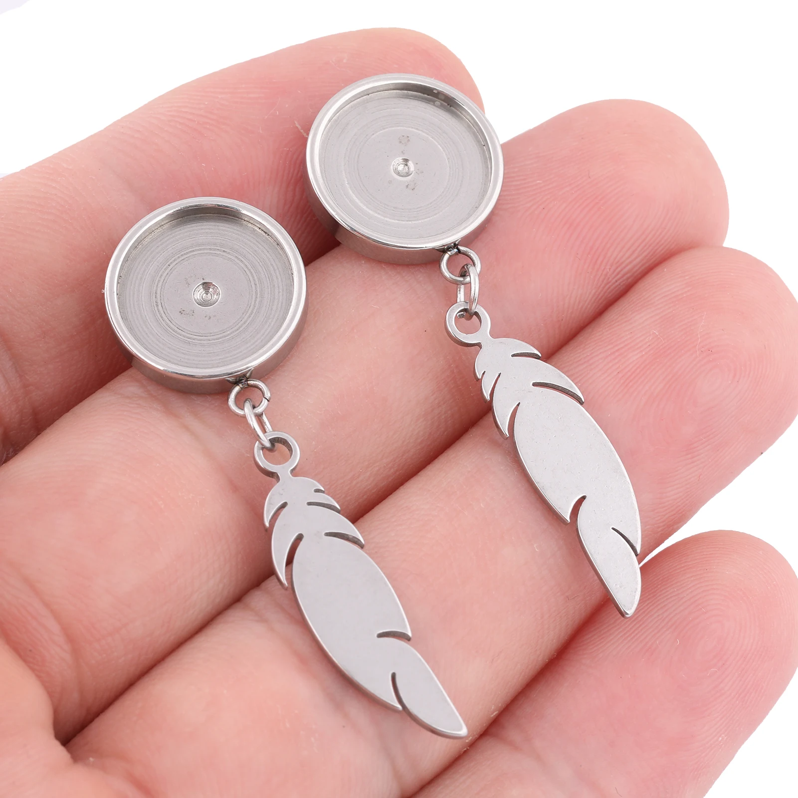 Подставка для украшений из нержавеющей стали 12 мм 10 шт