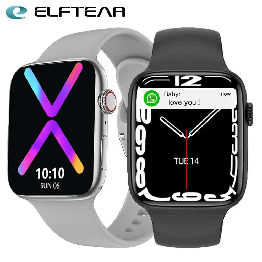 Умные часы 2022 с беспроводной зарядкой умные Bluetooth для звонков мужской и женский