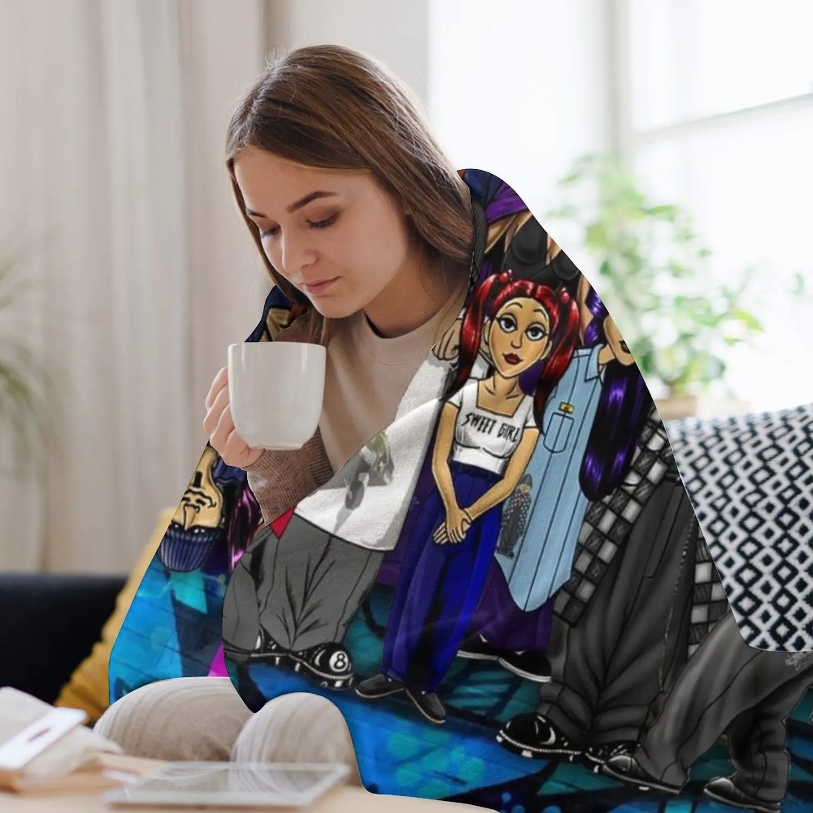 Плакаты Lil Homies одеяло мягкие зимние постельные принадлежности полярные одеяла