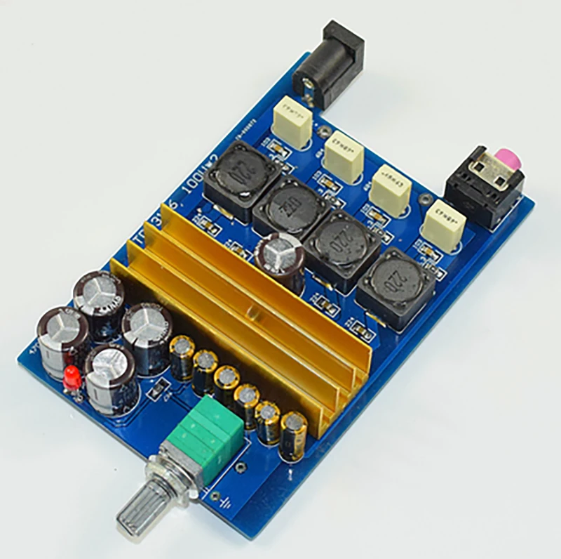 

Плата усилителя Lyele Audio TPA3116, 100 Вт * 2, плата Hi-Fi цифрового усилителя мощности класса D