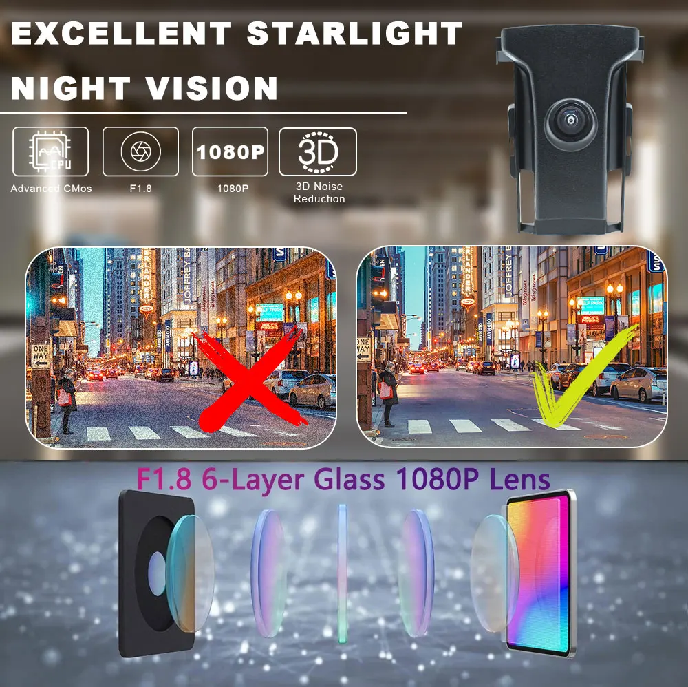 Для Toyota Land Cruiser Prado 150 J150 LC150 2014 2015 2016 2017 Автомобильная камера 170 ° AHD 1920*1080P Передняя с