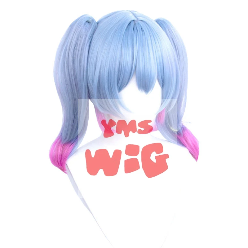 YMS парик синтетические волосы хвост косплей парики 35 см женские средние длинные