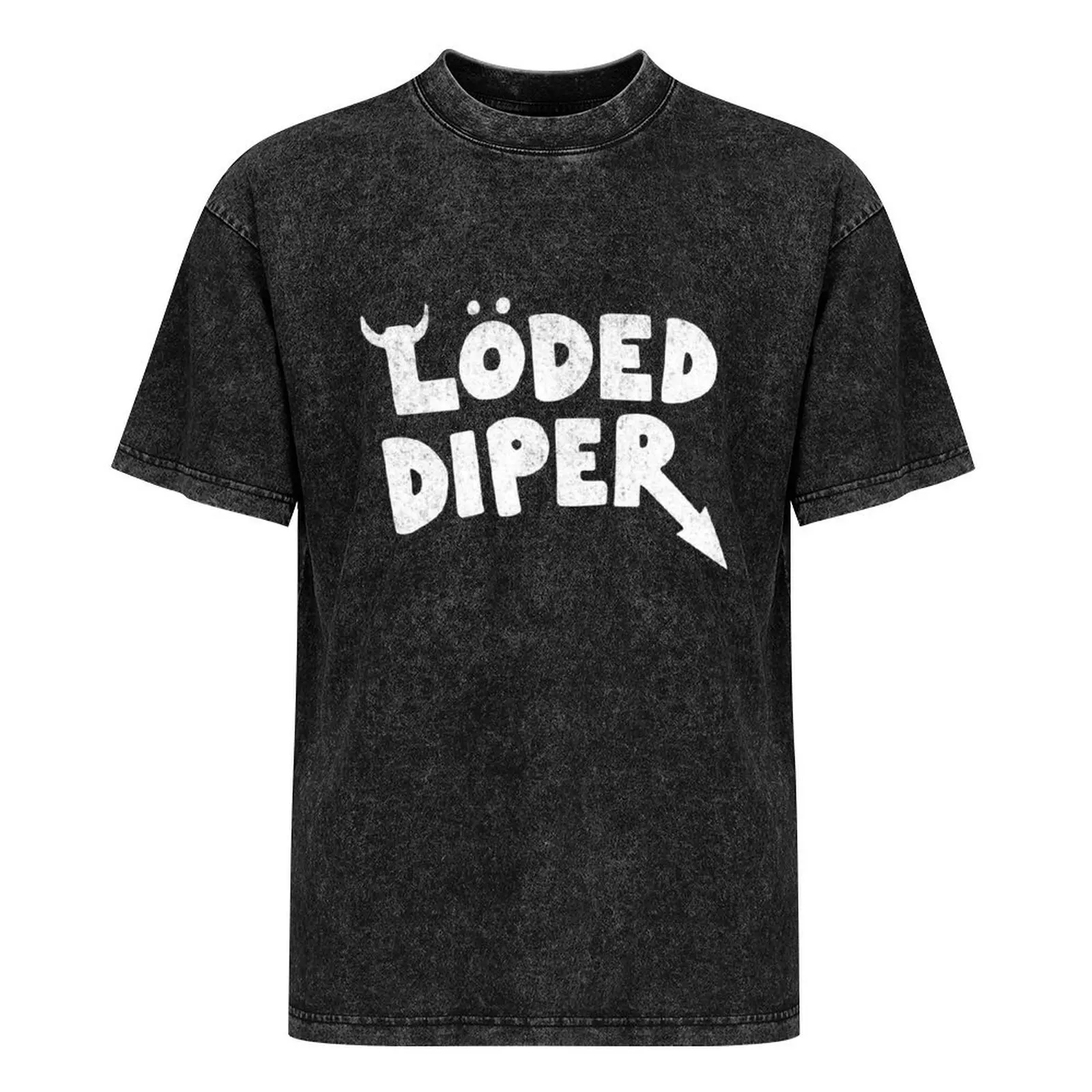 Футболка Loded Diaper лето 2025 футболки большого размера мужская футболка одежда