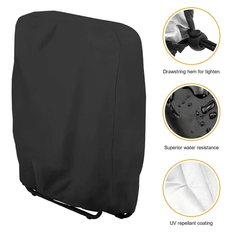 Складные чехлы на стулья для двора водонепроницаемые уличные складные сиденья с