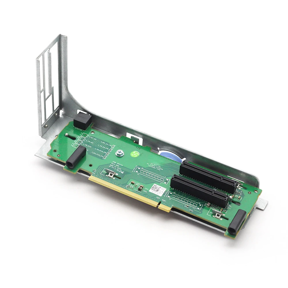 Original 0MX843 MX843 PCI-E Riser Board with Cage Bracket  FOR Dell PowerEdge R710 PowerVault NX3000 PCI Express Riser Card
