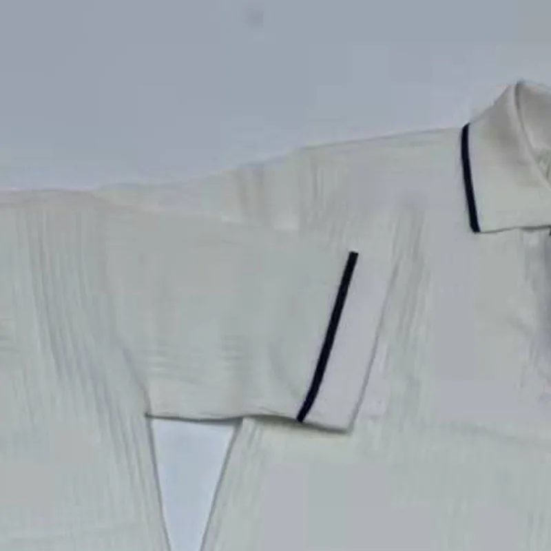

(Shipment In February) Per-sale 2022 Summer Boy Polo Shirts Designer Polo Shirts for Girls Knitted Lapel Polo Shirt Women
