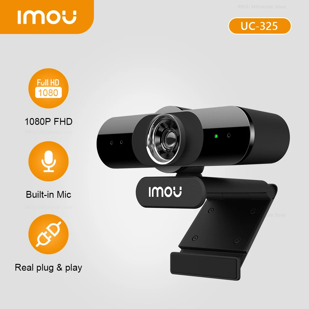 

Imou USB-камера для помещений, 1080P, FHD веб-камера с автофокусом, веб-камера с микрофоном и USB-разъемом, камера для настольных компьютеров, игр, YouTube,...