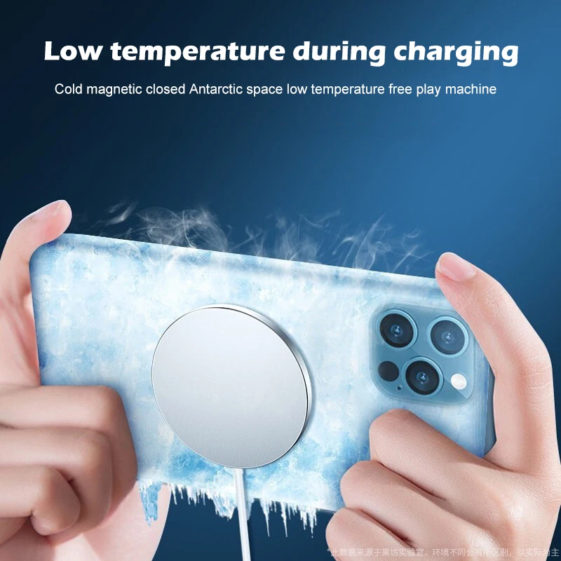 15w magnetic wireless fast charging for apple iphone 13pro max 13pro 13 macsafe quick charger for apple iphone 12pro max 12pro free global shipping