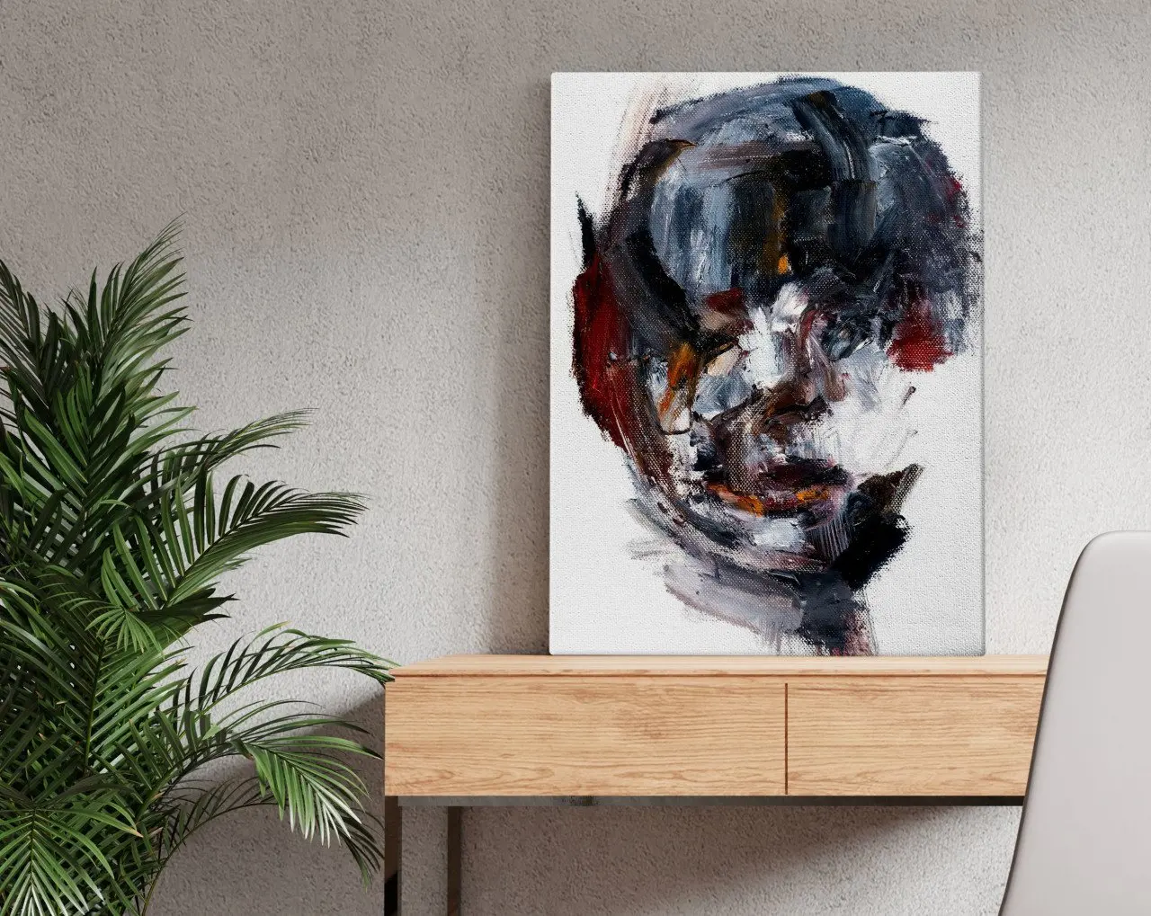 

Холщовый стол BK Home Distortion, 50x70 см-1