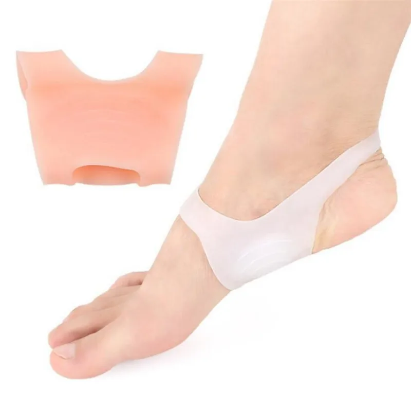 

2pcs O-type Foot Corrector Insoles Pads No Slip Shoes For Men And Women Silicone Orthopedic Insoles Foot Care Tool