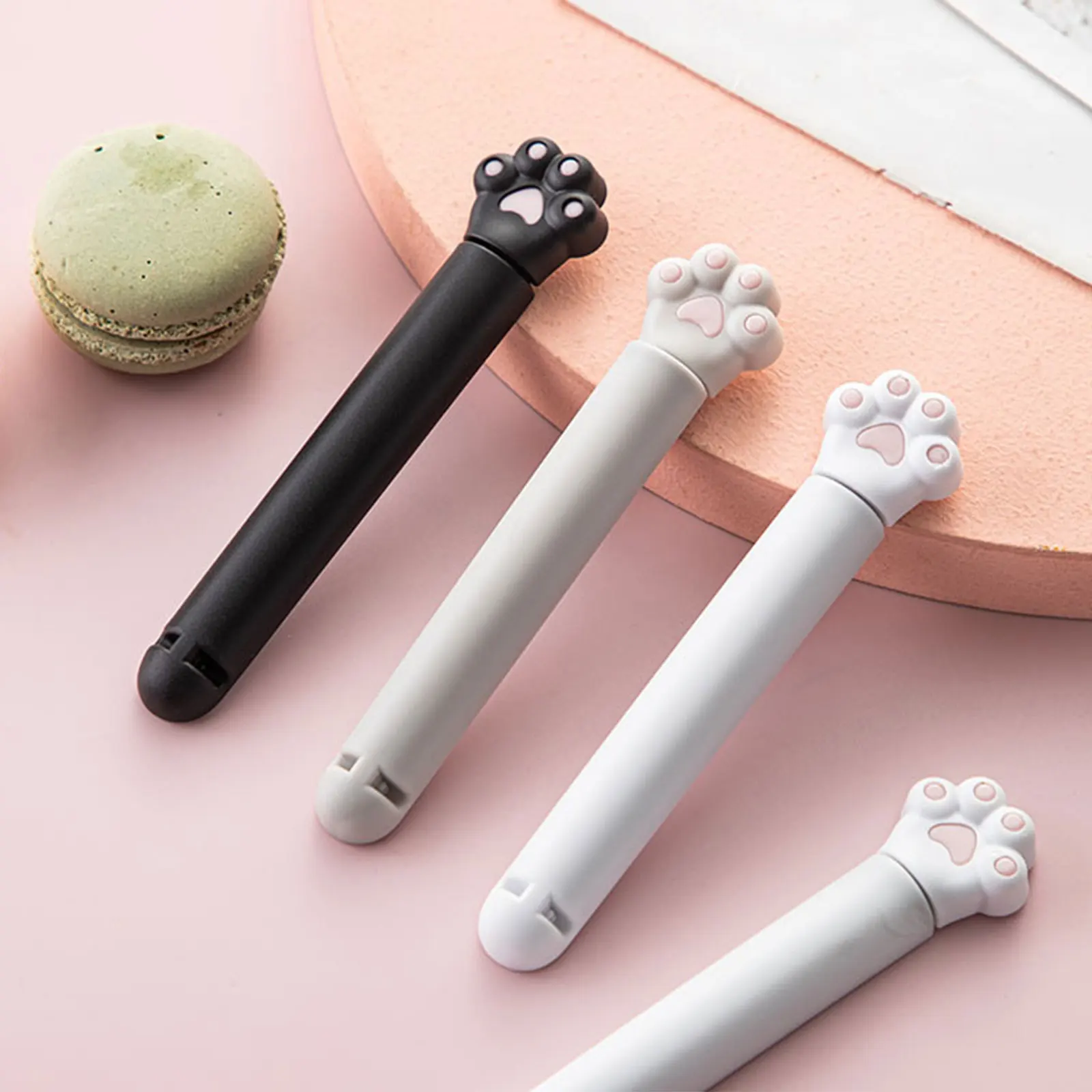

6pcs Cute Cat Paw Bag Sealer Bag Clips Food Seal Clip Moistureproof Snack Sealing Clamp Storage Organization Kitchen
