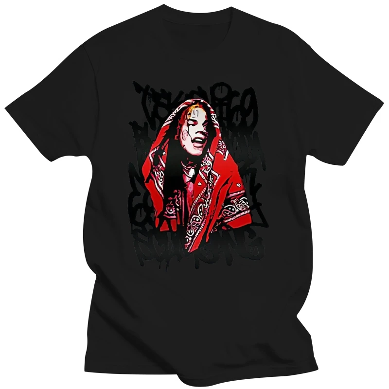 

3D Print For man women TEES 6ix9ine Tekashi69 T shirt Printing Adult Crewneck t shirt Rap style