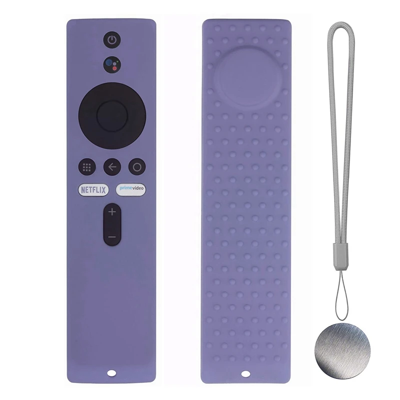 Силиконовый защитный чехол противоударный с ремешком для Mi Box S/Mi S 4K/Xiaomi TV Stick