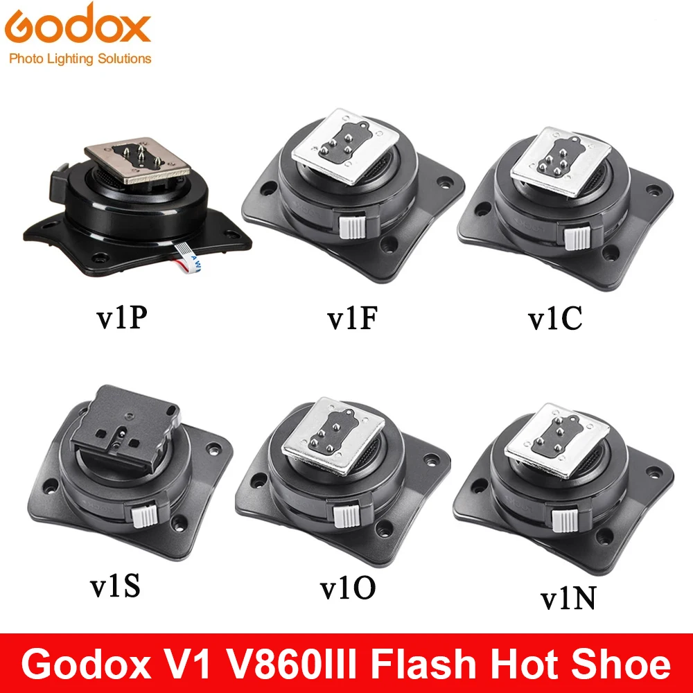 Аксессуары для горячего башмака Godox V1 Speedlite V1C V1N V1S V1F V1O V1P