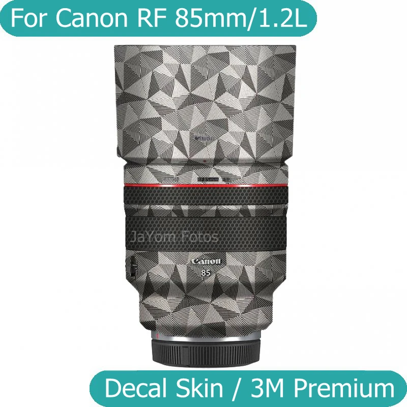

RF 85 1,2 наклейка, виниловая пленка, Защитная Наклейка для корпуса объектива, защитное покрытие для Canon RF 85 мм F1.2 L USM RF85 RF85 мм