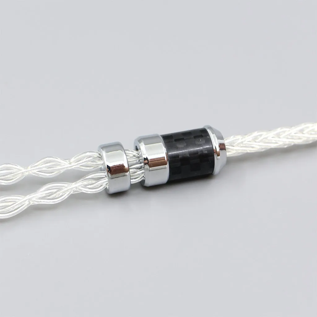 LN006347 99.99% чистого серебра XLR 3 5 мм 2 4 кабель для наушников Sennheiser IE8 IE8i IE80 IE80s