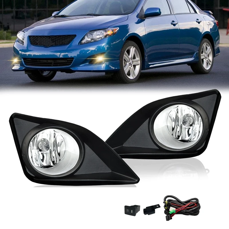 Противотуманные фары в сборе для Toyota Corolla/Altis 2008-2010 передний бампер
