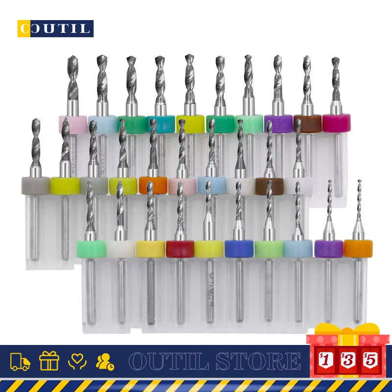 

Multifunctional Tungsten Steel PCB Board Drill Bit Micro Engraving Hand Twist Drill Amber Beeswax Drilling Tool Accessories