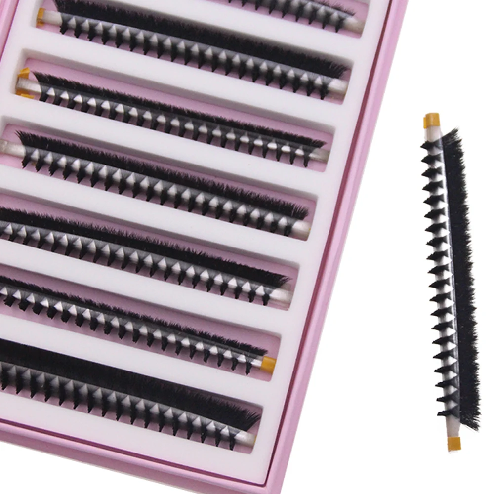 Готовые ресницы для наращивания FAIRYTIS 4D-16D с острым основанием 2100/4200 вариантов