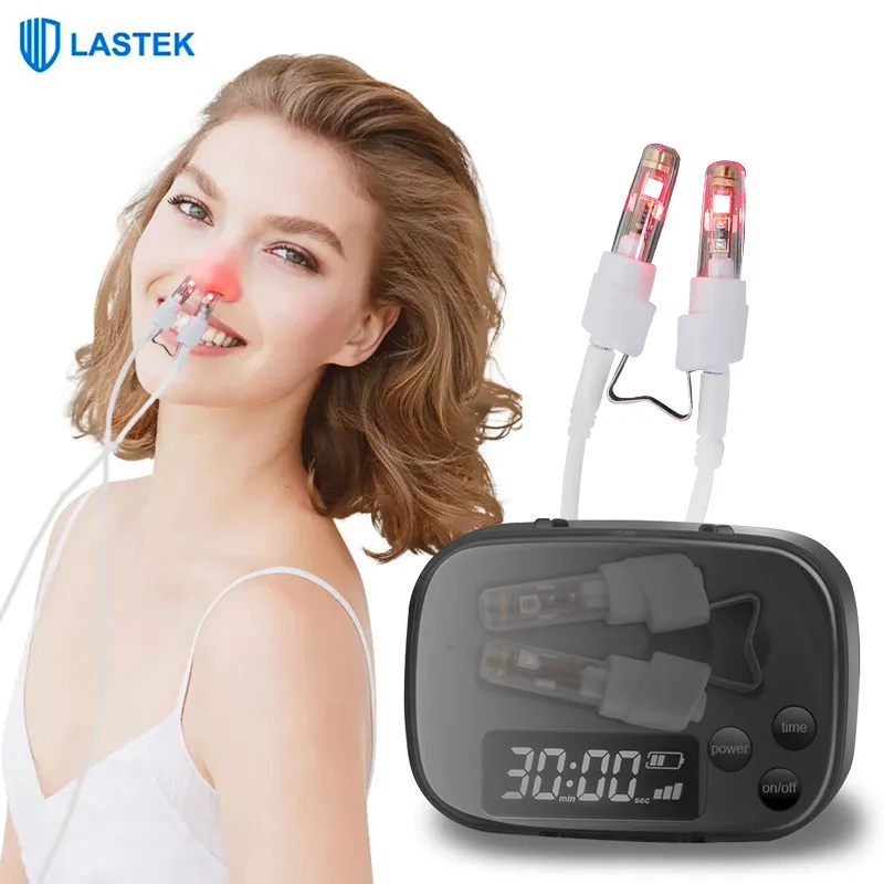 

Lastek Nasal Rhinitis Laser Therapy Sinusitis Medical Device for Irradiation Runny Nose Pharyngeal Physiotherapy Treatment