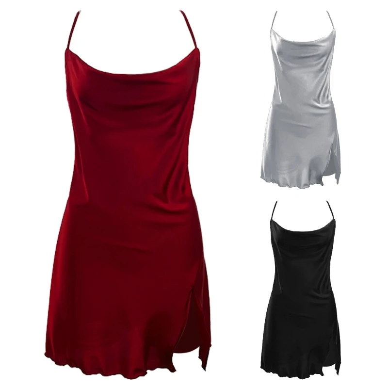 

Женская Ночная сорочка с воротником-хомутом